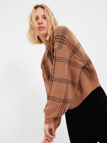 Свитры и кардиганы Trendyol модель TWOAW22KZ0514/Camel Фото
