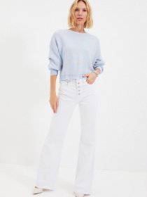 Свитры и кардиганы Trendyol модель TWOAW22KZ0514/Mavi Фото