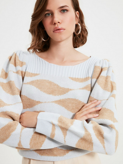 Свитры и кардиганы Trendyol модель TWOAW22KZ0461/Acik Mavi Фото