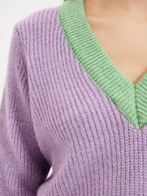 Свитры и кардиганы Trendyol модель TWOAW22KZ0496/Lila Фото
