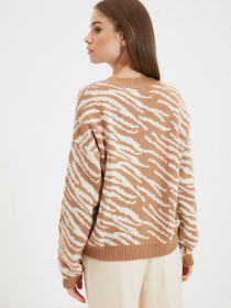 Свитры и кардиганы Trendyol модель TWOAW22KZ0499/Camel Фото