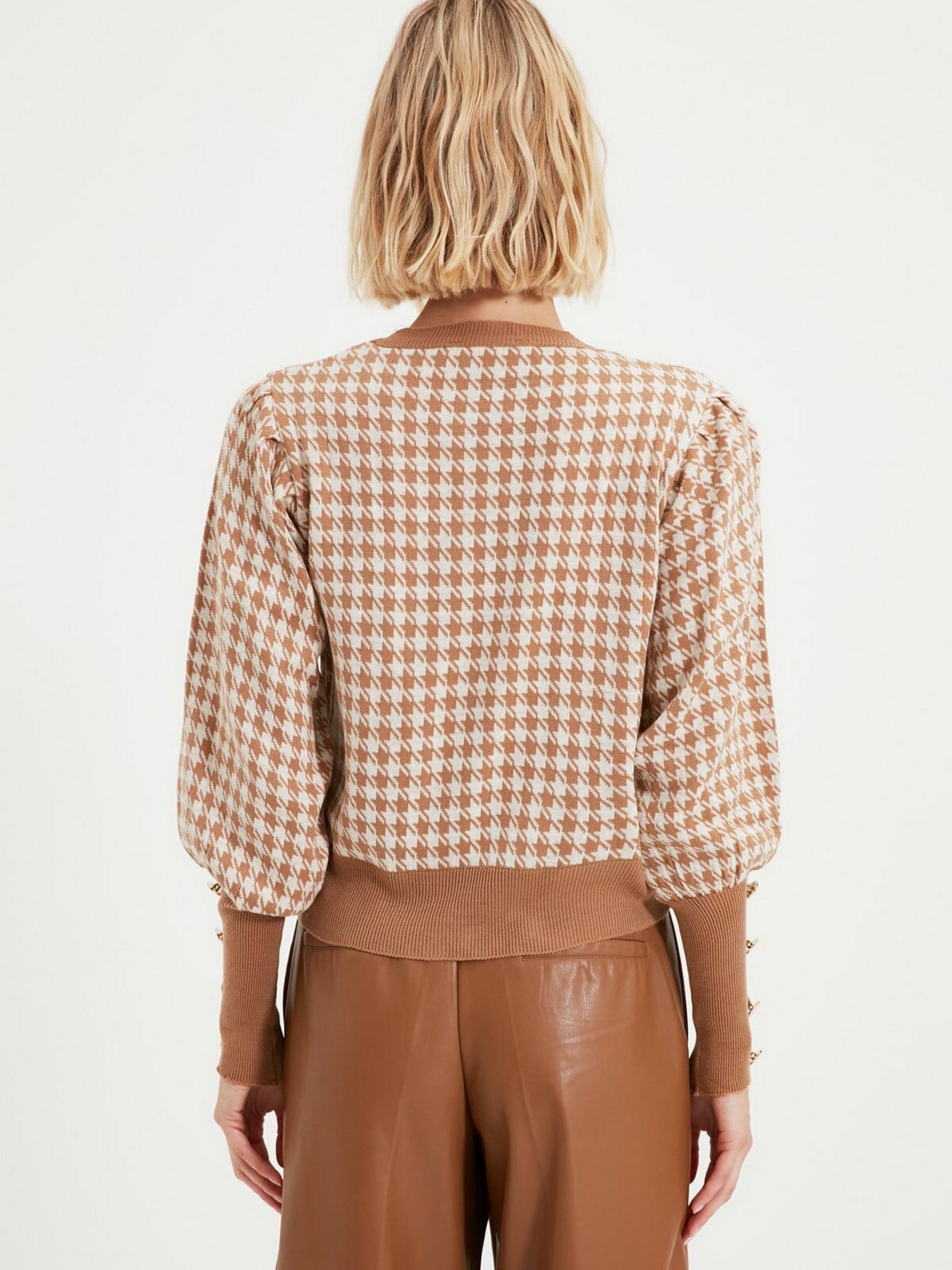 Свитры и кардиганы Trendyol модель TWOAW22KZ0529/Camel Фото
