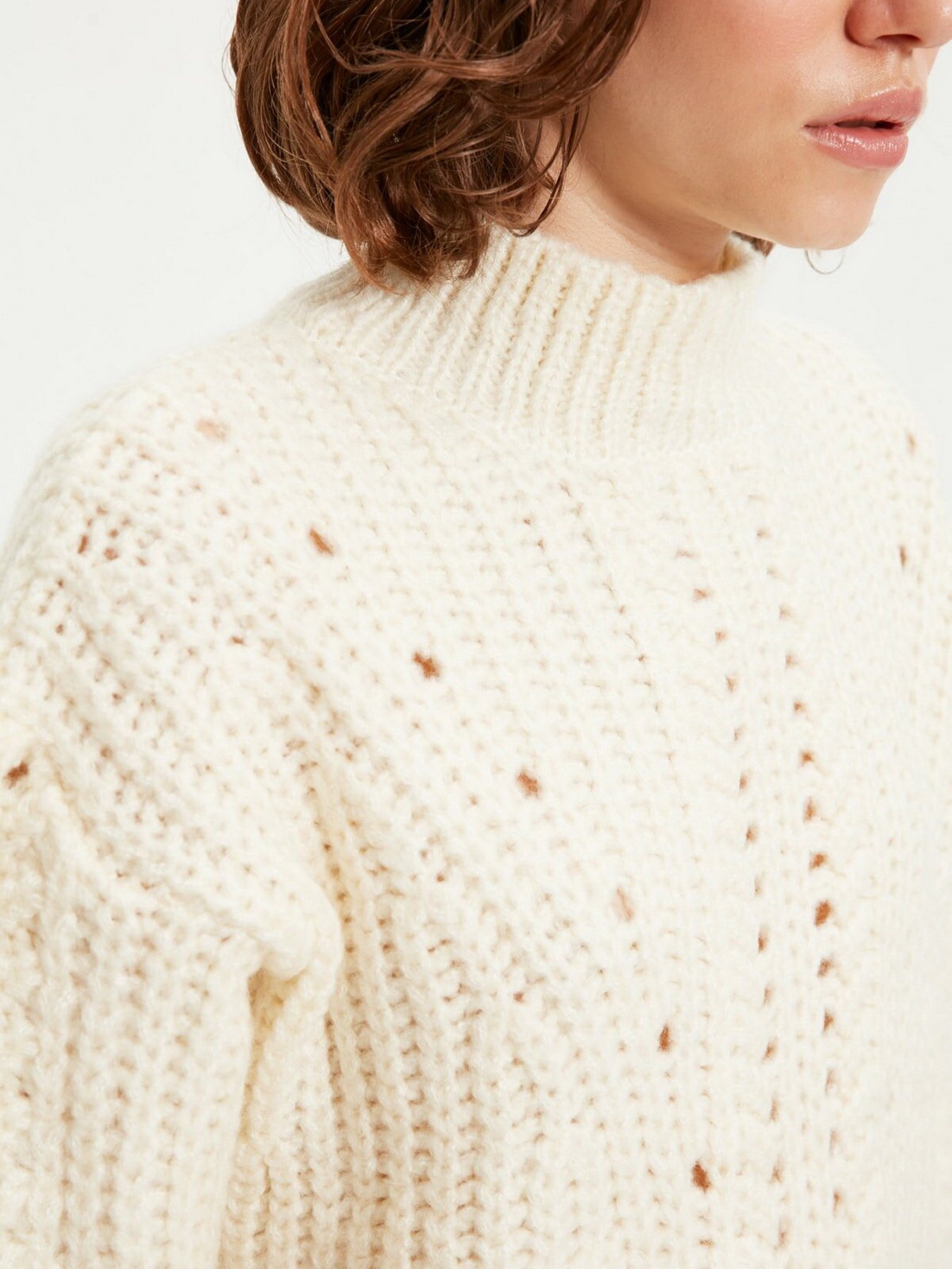 Свитры и кардиганы Trendyol модель TWOAW22KZ0674/Ekru Свитры и кардиганы Trendyol модель TWOAW22KZ0674/Ekru Фото