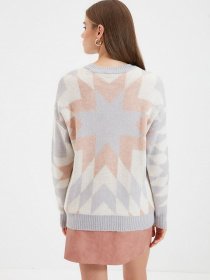 Свитры и кардиганы Trendyol модель TWOAW22KZ0681/Gri Фото