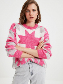 Свитры и кардиганы Trendyol модель TWOAW22KZ0681/Pembe Фото