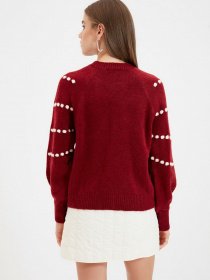 Свитры и кардиганы Trendyol модель TWOAW22KZ0707/Bordo Фото