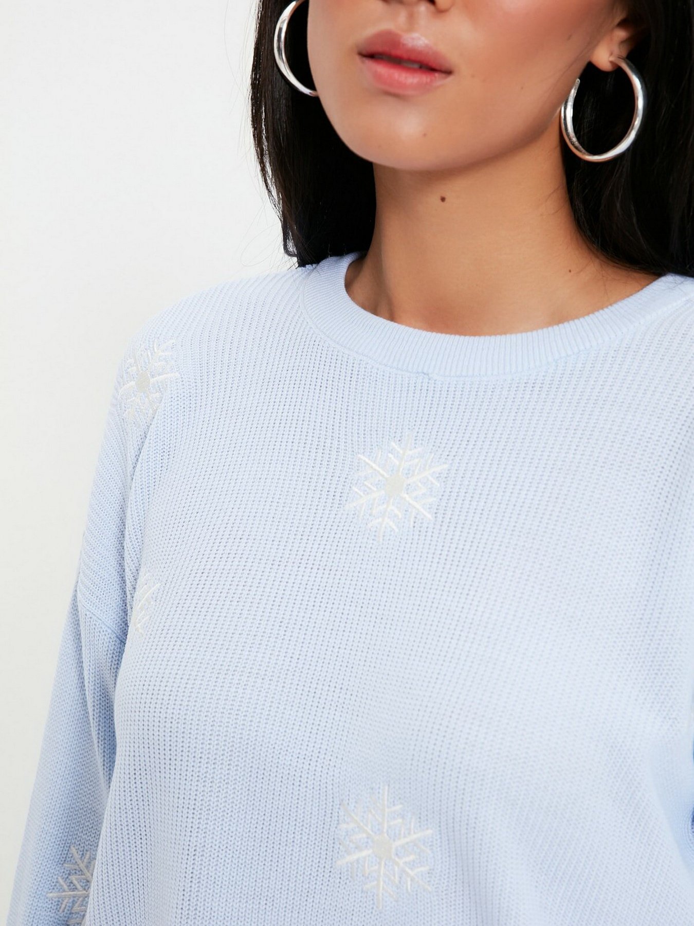 Свитры и кардиганы Trendyol модель TWOAW22KZ0736/Mavi Свитры и кардиганы Trendyol модель TWOAW22KZ0736/Mavi Фото