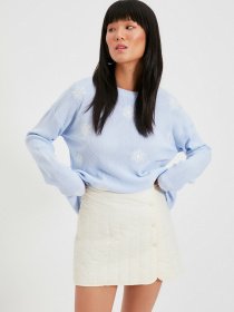 Свитры и кардиганы Trendyol модель TWOAW22KZ0736/Mavi Фото