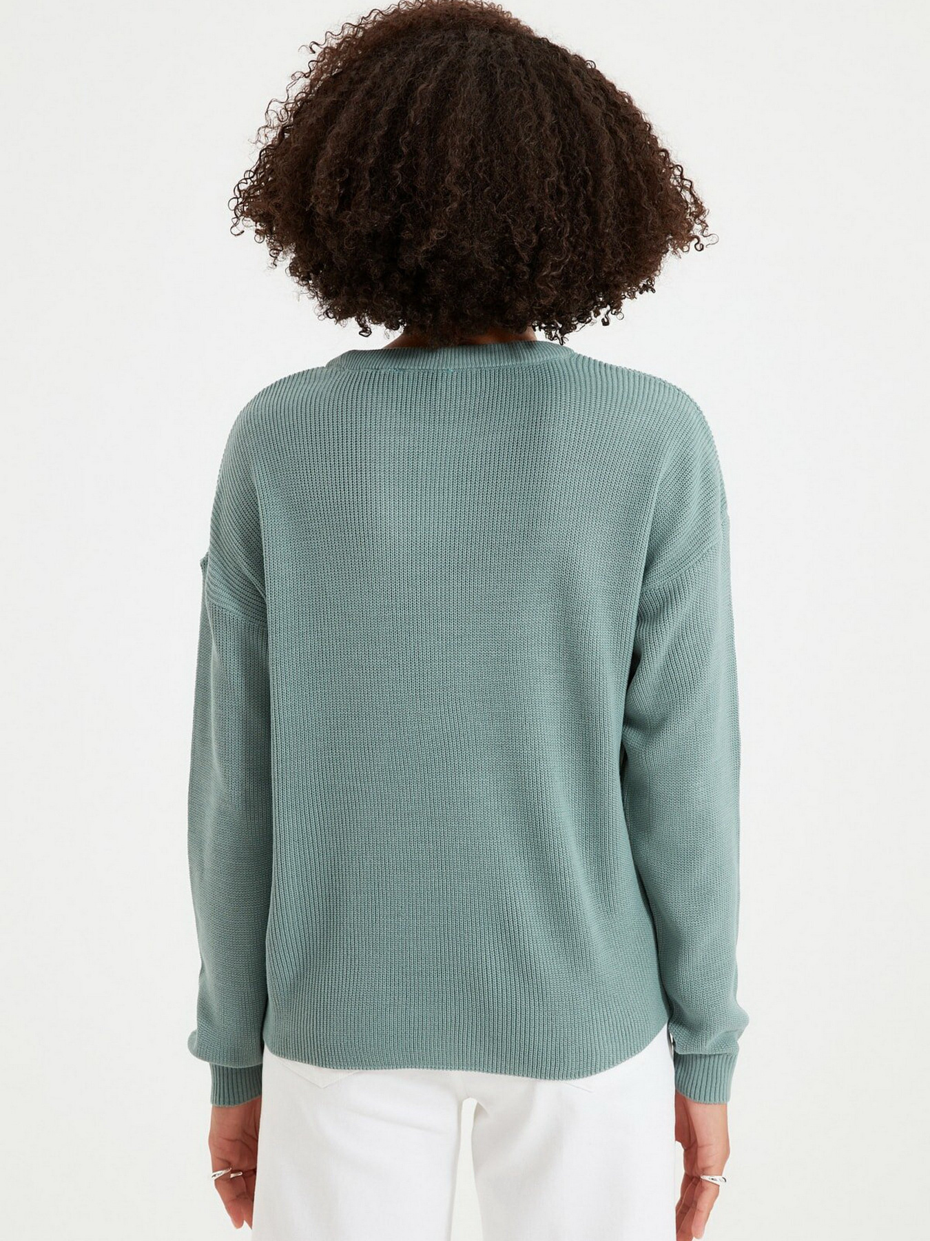 Свитры и кардиганы Trendyol модель TWOAW22KZ0736/Mint Свитры и кардиганы Trendyol модель TWOAW22KZ0736/Mint Фото