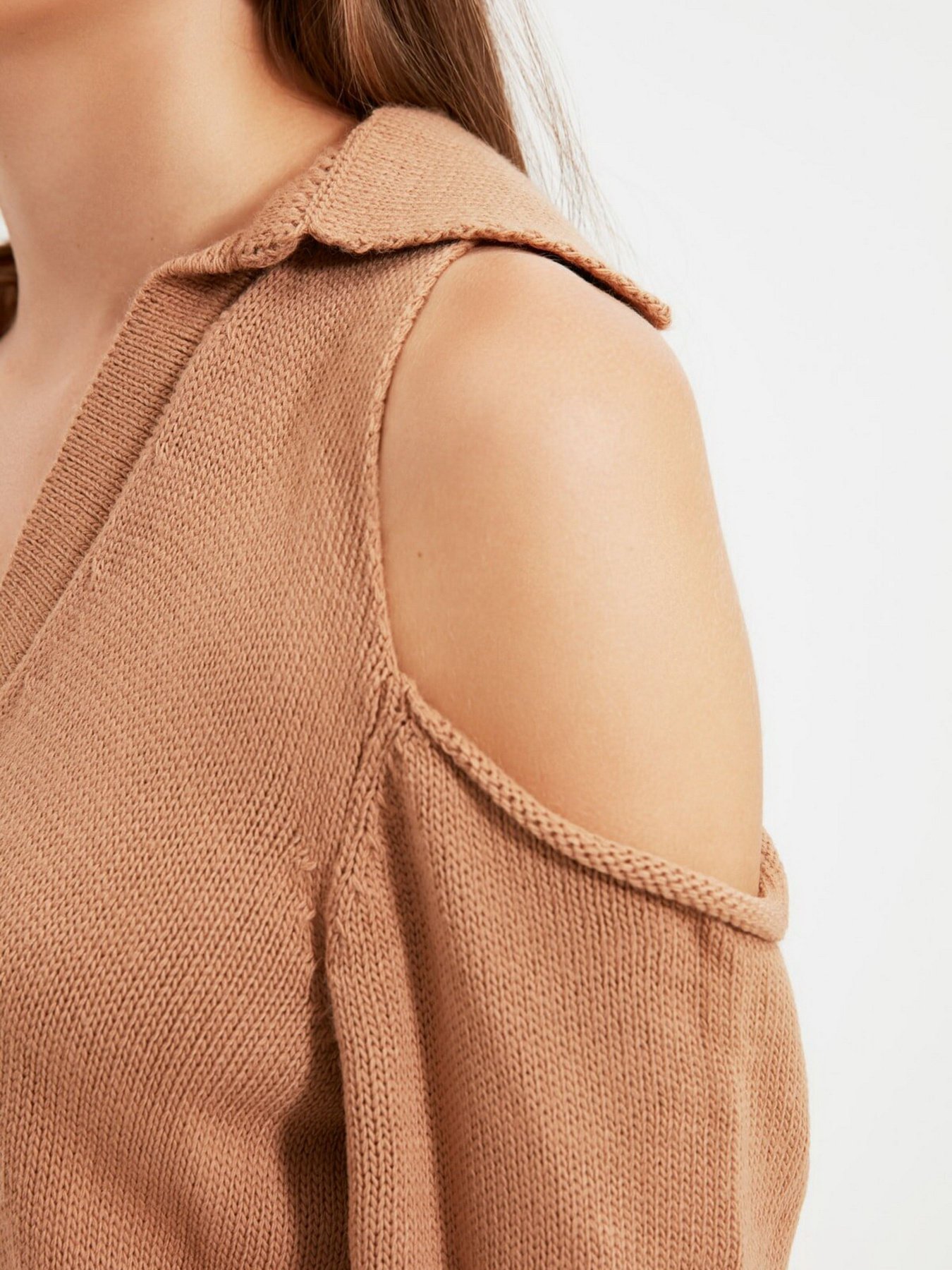 Свитры и кардиганы Trendyol модель TWOAW22KZ0783/Camel Фото