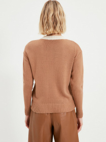 Свитры и кардиганы Trendyol модель TWOAW22KZ0876/Camel Фото