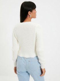 Свитры и кардиганы Trendyol модель TWOAW22KZ0882/Ekru Фото
