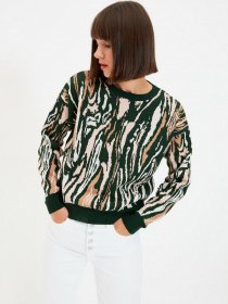 Свитры и кардиганы Trendyol модель TWOAW22KZ0909/Zumrut Yesili Фото