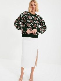 Свитры и кардиганы Trendyol модель TWOAW22KZ1012/Zumrut Yesili Фото