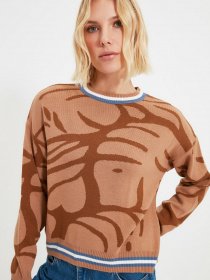 Свитры и кардиганы Trendyol модель TWOAW22KZ1212/Camel Фото