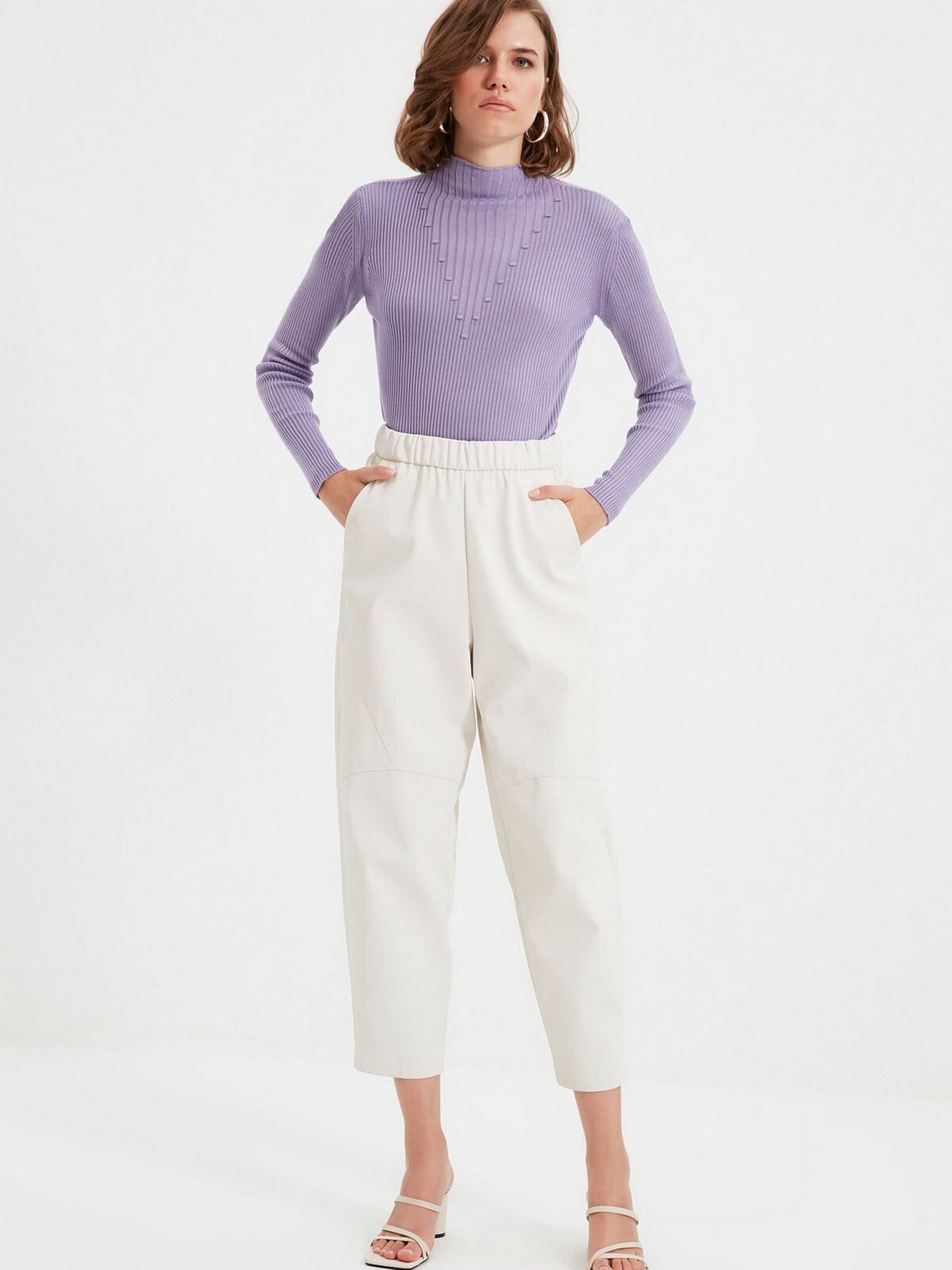 Свитры и кардиганы Trendyol модель TWOAW22KZ1411/Lila Свитры и кардиганы Trendyol модель TWOAW22KZ1411/Lila Фото