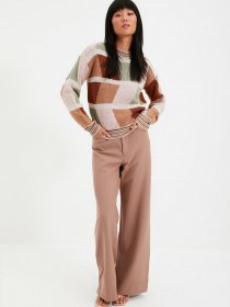 Свитры и кардиганы Trendyol модель TWOAW22KZ1664/Camel Фото