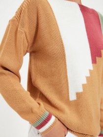 Свитры и кардиганы Trendyol модель TWOAW22KZ1733/Bej Фото