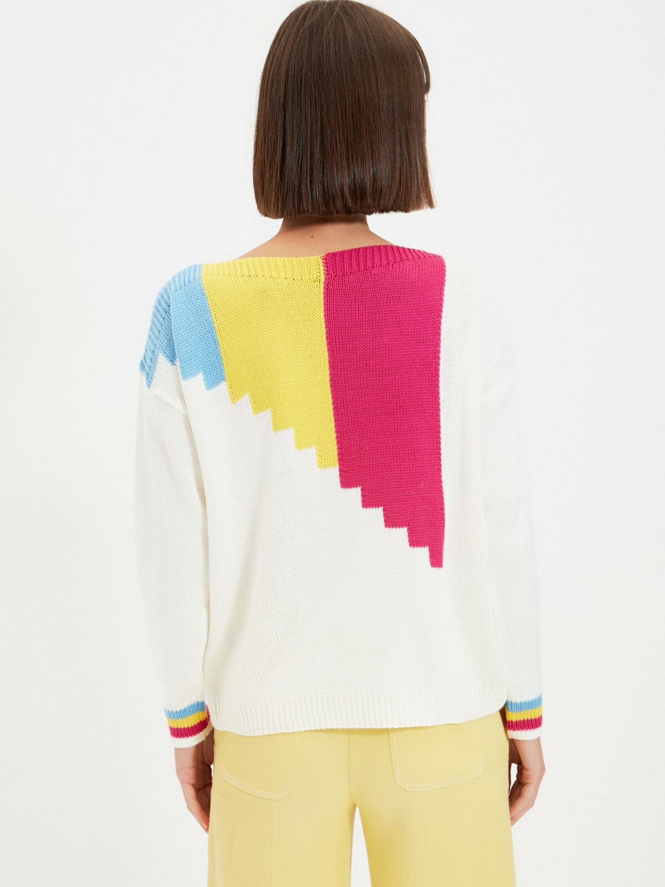 Свитры и кардиганы Trendyol модель TWOAW22KZ1733/Ekru Свитры и кардиганы Trendyol модель TWOAW22KZ1733/Ekru Фото