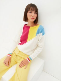 Свитры и кардиганы Trendyol модель TWOAW22KZ1733/Ekru Фото