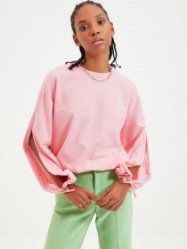 Худи и свитшоты Trendyol модель TWOAW22SW0393/Pembe Фото