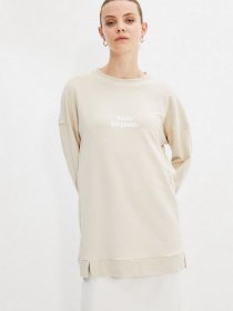 Худи и свитшоты Trendyol модель TCTSS21SW0339/Bej Фото