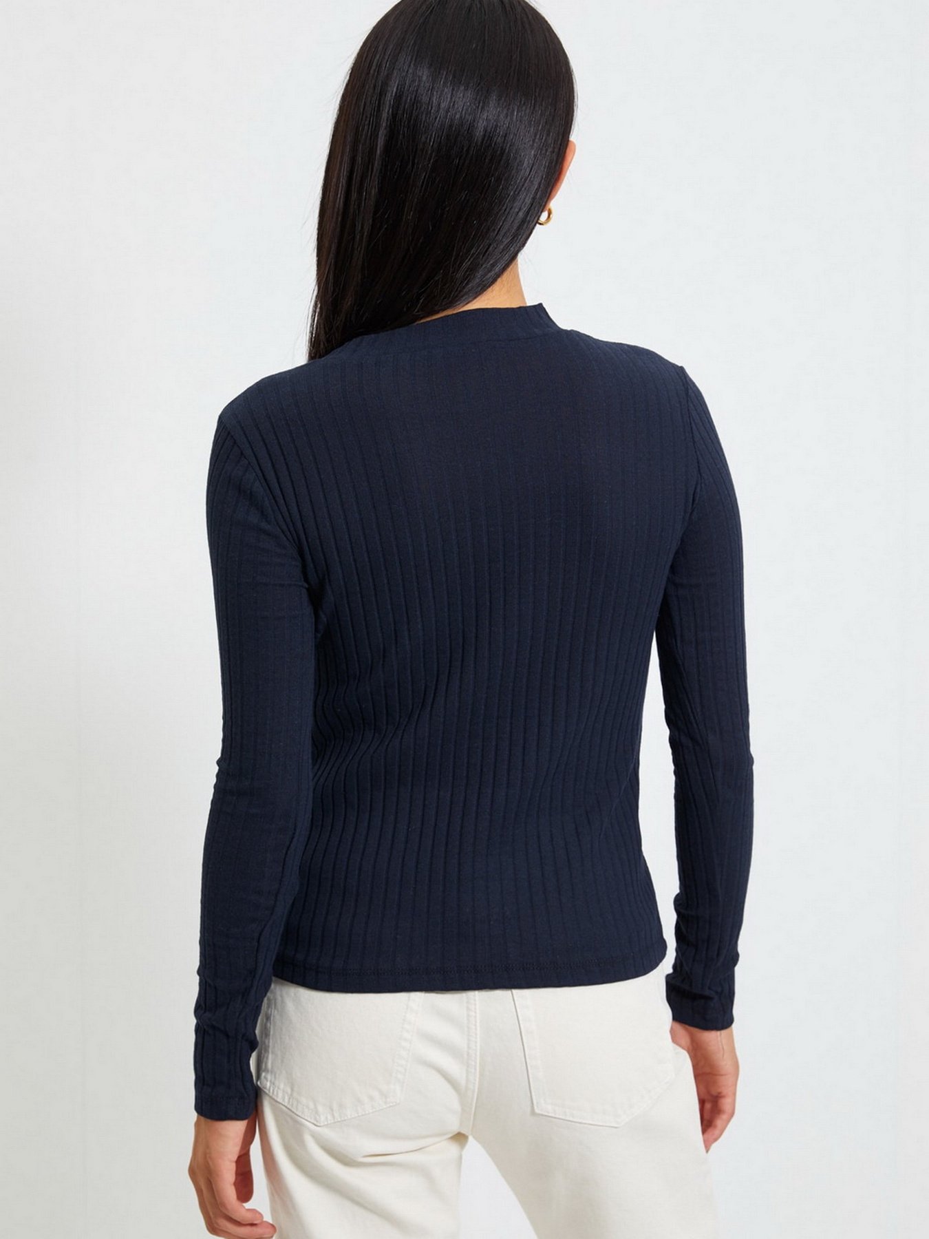 Худи и свитшоты Trendyol модель TWOAW20BZ0200/Lacivert Фото