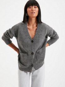 Свитры и кардиганы Trendyol модель TWOAW20HI0213/Antrasit Фото