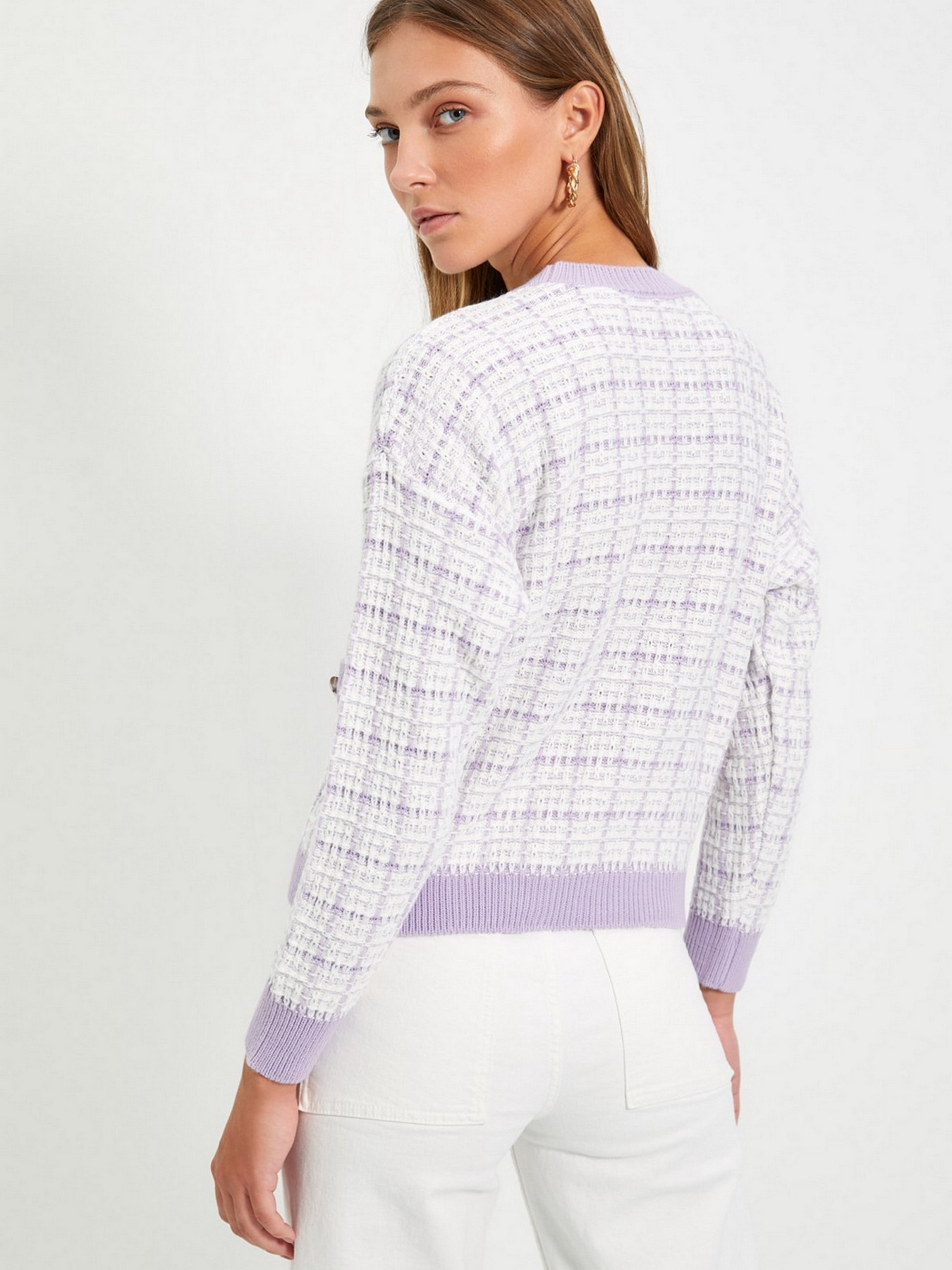 Свитры и кардиганы Trendyol модель TWOAW21KZ0031/Lila Свитры и кардиганы Trendyol модель TWOAW21KZ0031/Lila Фото