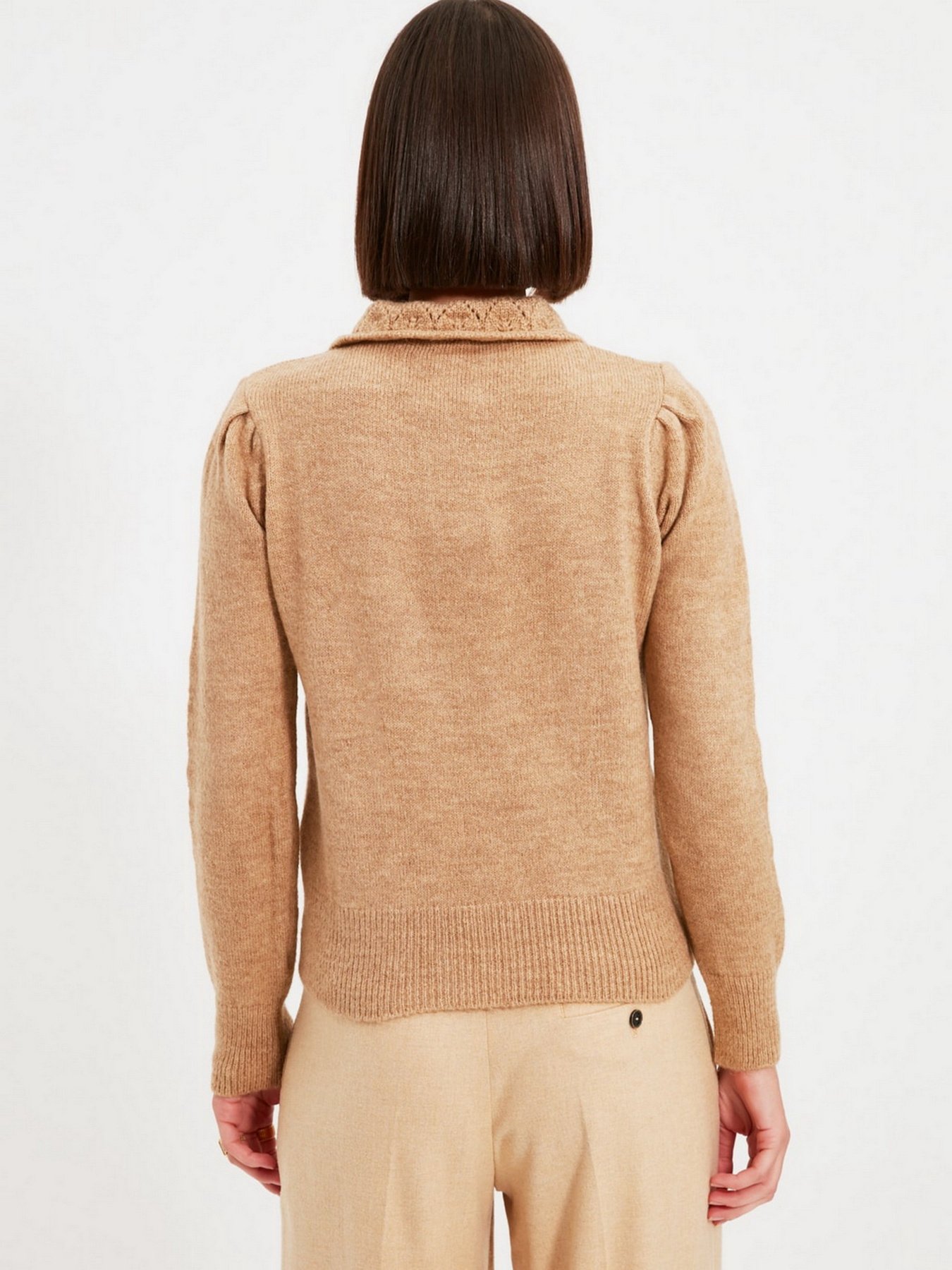 Свитры и кардиганы Trendyol модель TWOAW21KZ1182/Camel Фото