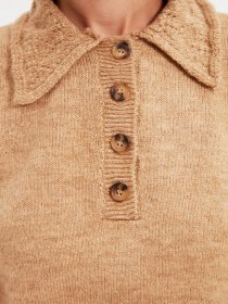 Свитры и кардиганы Trendyol модель TWOAW21KZ1182/Camel Фото