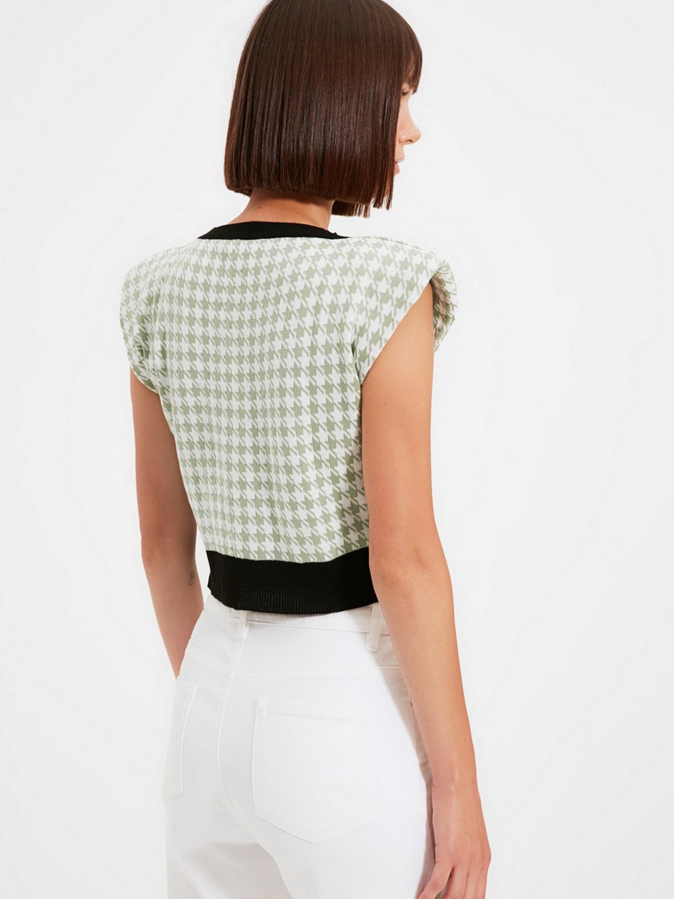 Свитры и кардиганы Trendyol модель TWOAW22BZ0038/Mint Свитры и кардиганы Trendyol модель TWOAW22BZ0038/Mint Фото