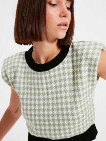 Свитры и кардиганы Trendyol модель TWOAW22BZ0038/Mint Фото