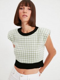 Свитры и кардиганы Trendyol модель TWOAW22BZ0038/Mint Фото