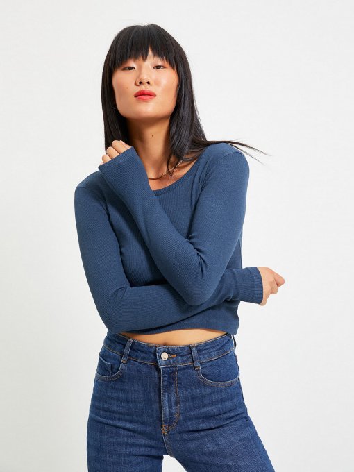 Худи и свитшоты Trendyol модель TWOAW22BZ0124/Indigo Фото