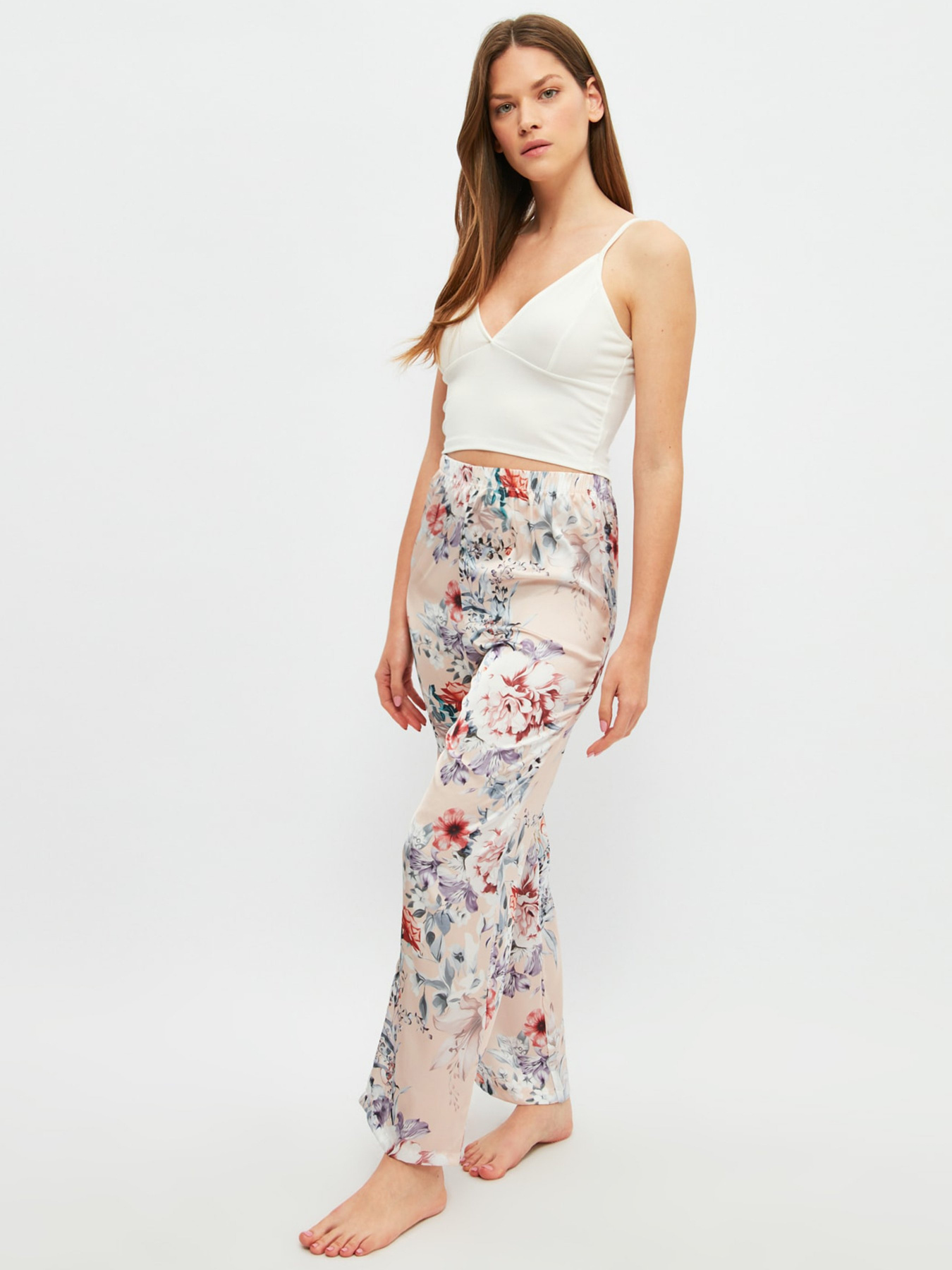 Одежда для дома и сна Trendyol модель THMSS21PJ0015/Ekru Фото