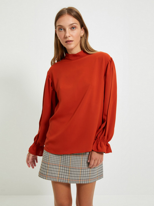 Рубашки Trendyol модель TWOAW22BZ0339/Kiremit Фото