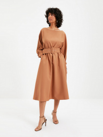 Сукні Trendyol модель TWOAW22EL0318/Camel Фото