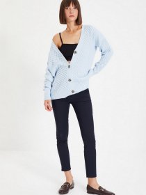 Свитры и кардиганы Trendyol модель TWOAW22HI0423/ACik Mavi Фото