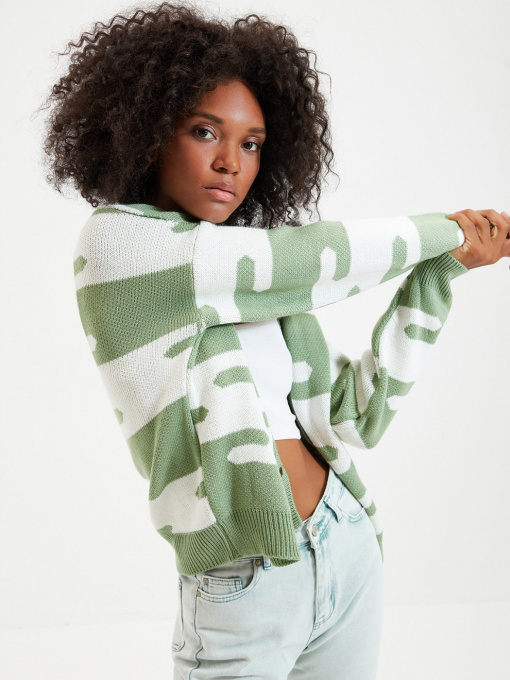 Свитры и кардиганы Trendyol модель TWOAW22HI0429/Mint Фото