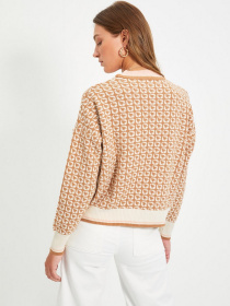 Свитры и кардиганы Trendyol модель TWOAW22HI0568/Camel Фото
