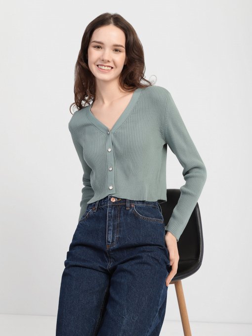 Свитры и кардиганы Trendyol модель TWOAW22HI0610/Mint Фото