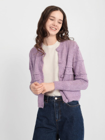 Свитры и кардиганы Trendyol модель TWOAW22HI0612/Lila Фото