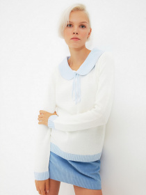 Свитры и кардиганы Trendyol модель TWOAW22KZ0010/Ekru Фото