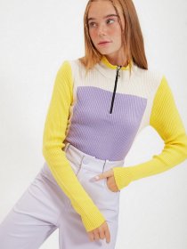 Свитры и кардиганы Trendyol модель TWOAW22KZ0012/Lila Фото