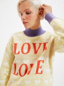 Свитры и кардиганы Trendyol модель TWOAW22KZ0096/Lila Фото