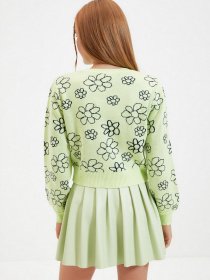 Свитры и кардиганы Trendyol модель TWOAW22KZ0097/Sari Фото