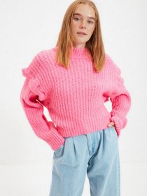 Свитры и кардиганы Trendyol модель TWOAW22KZ0240/Pembe Фото