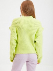 Свитры и кардиганы Trendyol модель TWOAW22KZ0240/Sari Фото