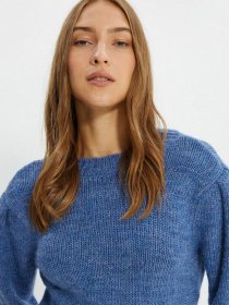 Свитры и кардиганы Trendyol модель TWOAW22KZ0265/Mavi Фото